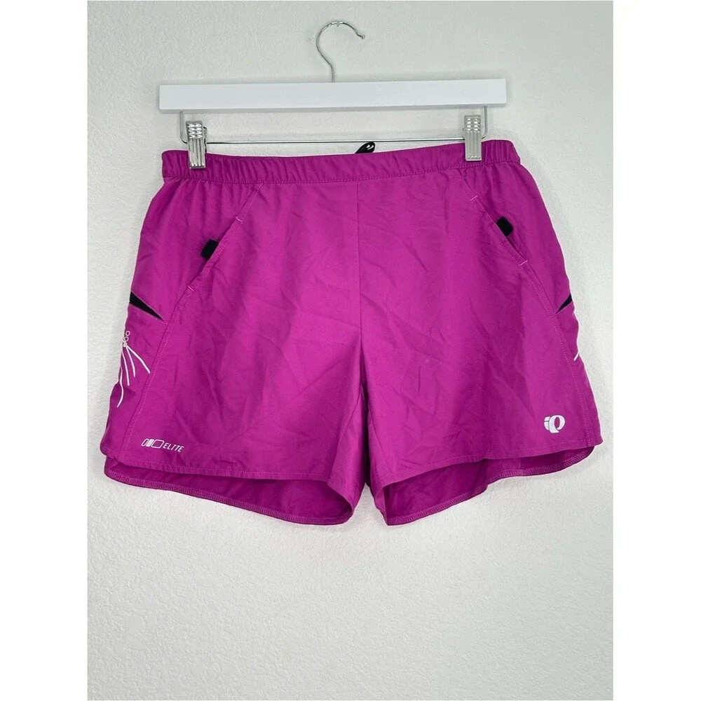 Pearl Izumi Elite Ultra Running Shorts Purple Berry Built-In Liner Women’s M